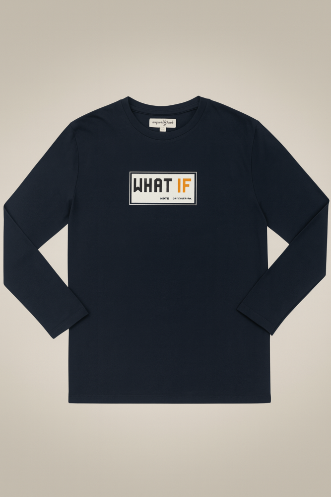 Cotton Fabric Full Sleeve Printed T-Shirt