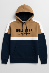 Hollister Premium Colorblock Hoodie Collection - Men’s Winter Casual Wear