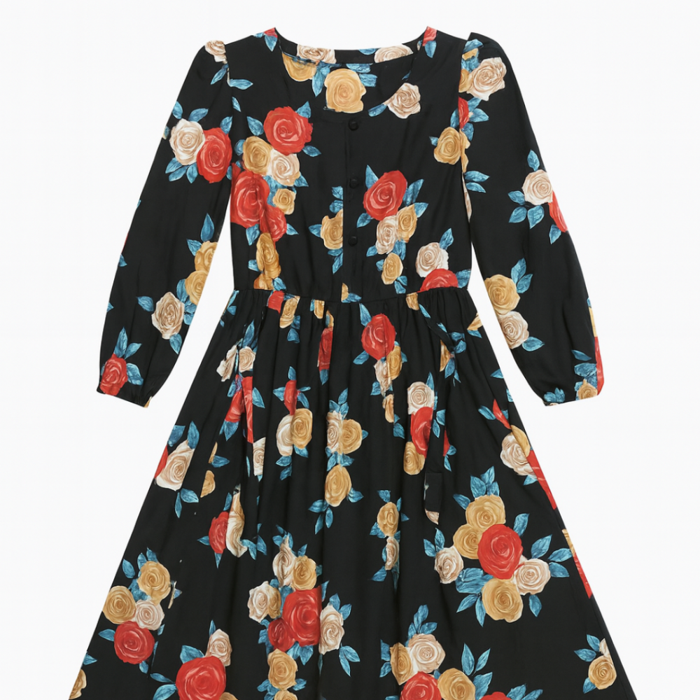 Printed Ladies Borka - Elegant & Comfortable