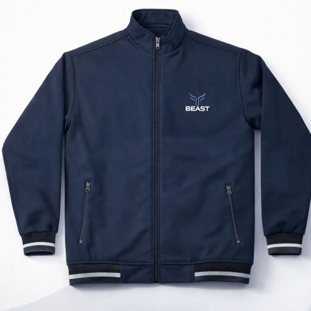 Beast Premium Zip Jackets ( Navy Blue & Sky Blue)
